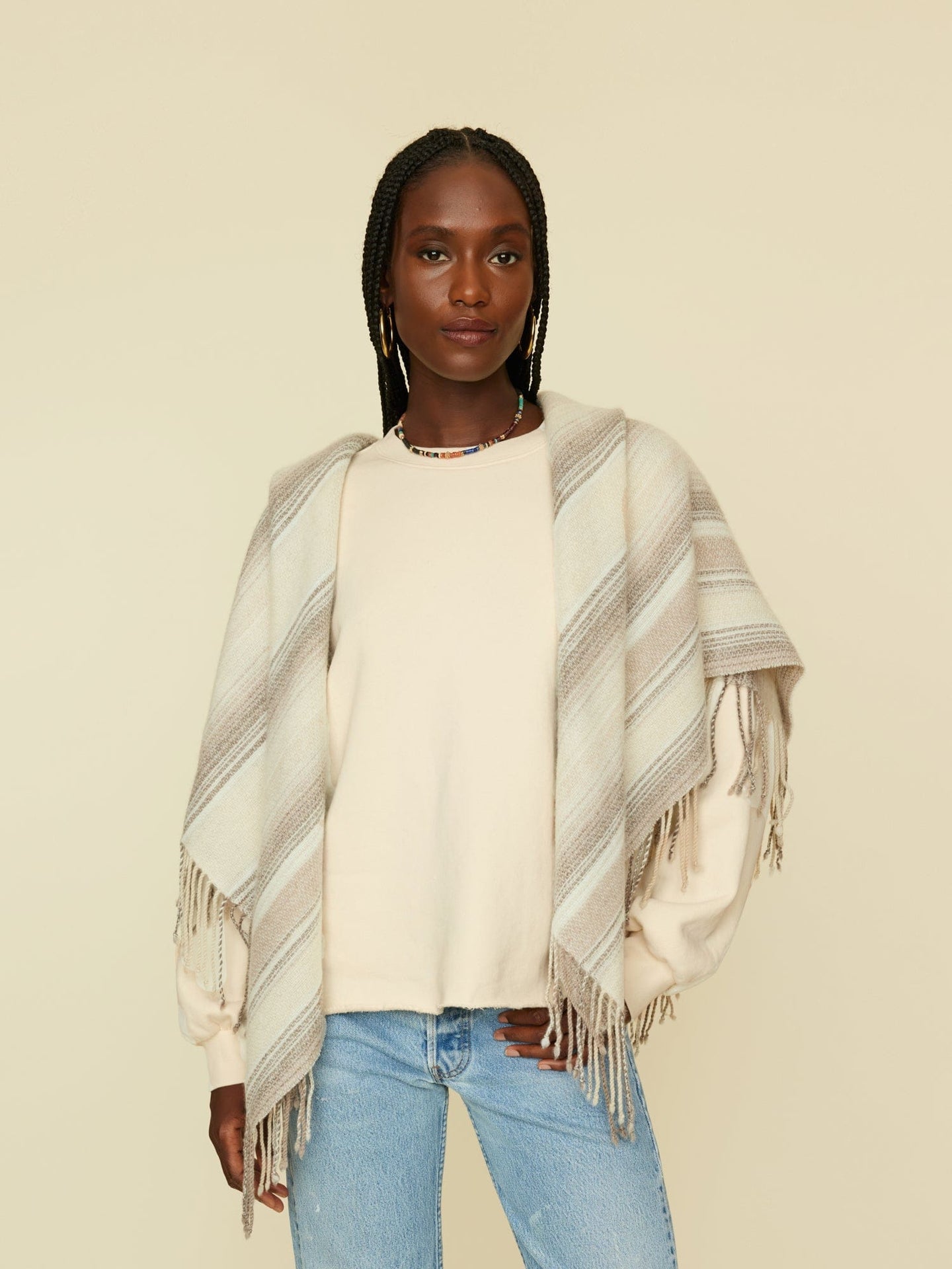 Kujten Accessory One Size / Organic Kujten Organic Clyde Scarf K0CSH713-OS-ORGN