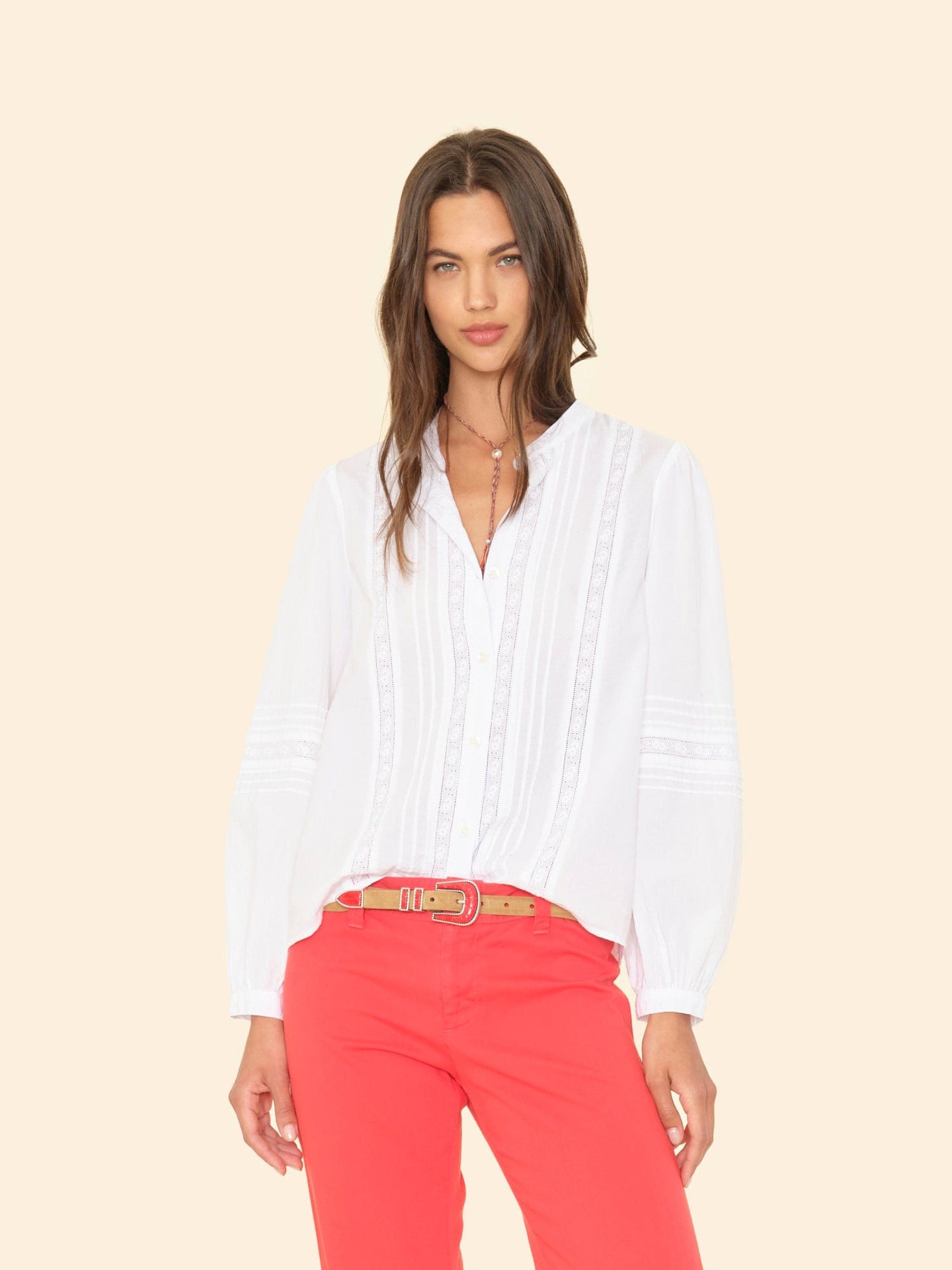 LM01 Shirt Blanc Laura Shirt Blanc Laura Shirt