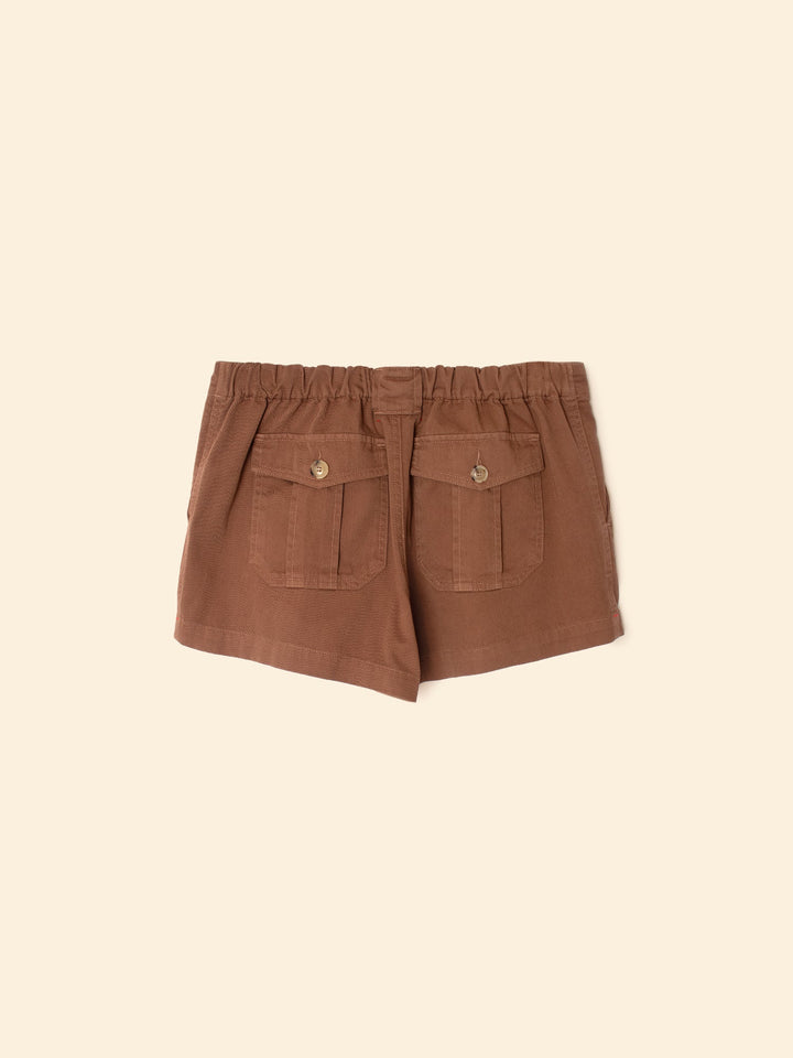 LM01 Short Chocolat Georgia Twill Short Chocolat Georgia Twill Short