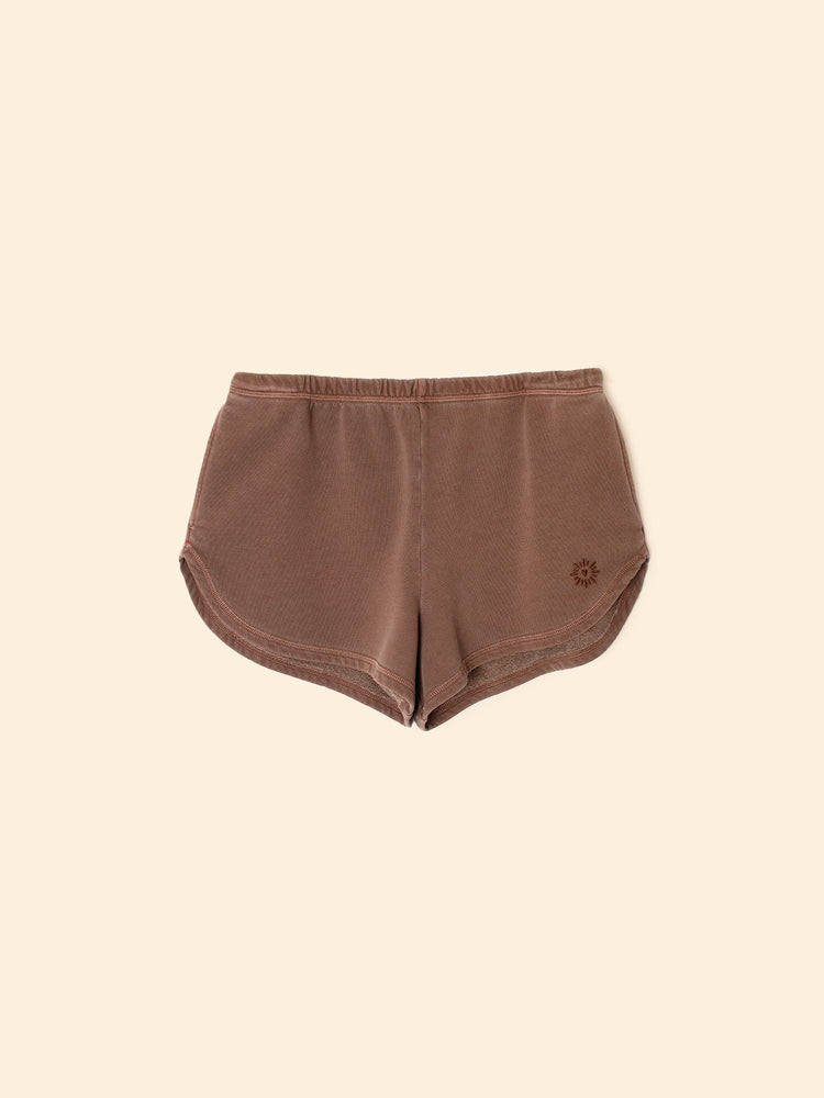 LM01 Short Pecan Hub Terry Short Pecan Hub Terry Short