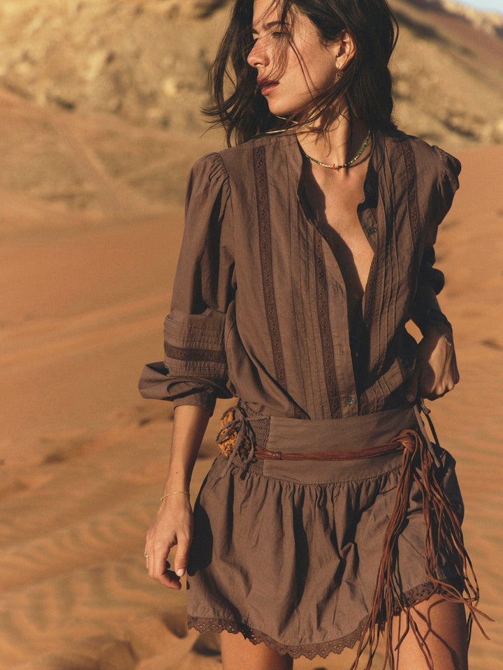 LM01 Skirt Chocolat Paloma Skirt Chocolat Paloma Skirt