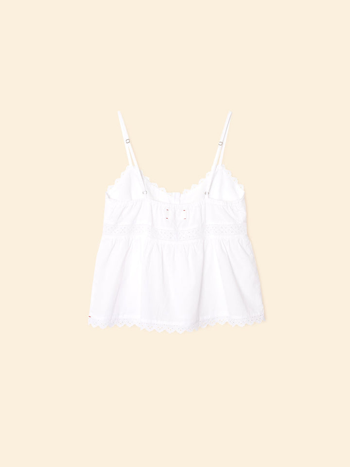 LM01 Top Blanc Anna Tank Top Blanc Anna Tank Top