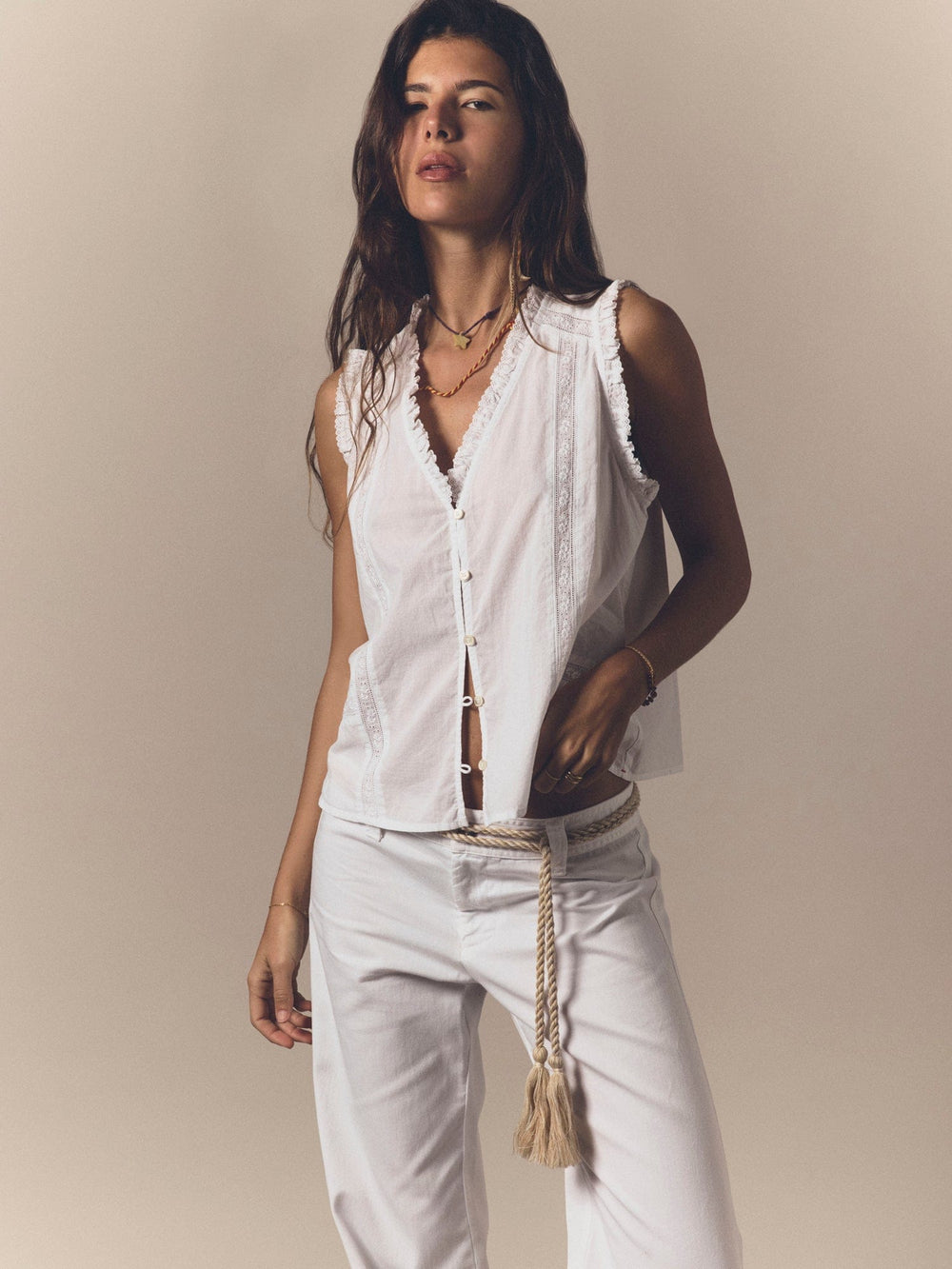 LM01 Top Blanc Louise Top Blanc Louise Top