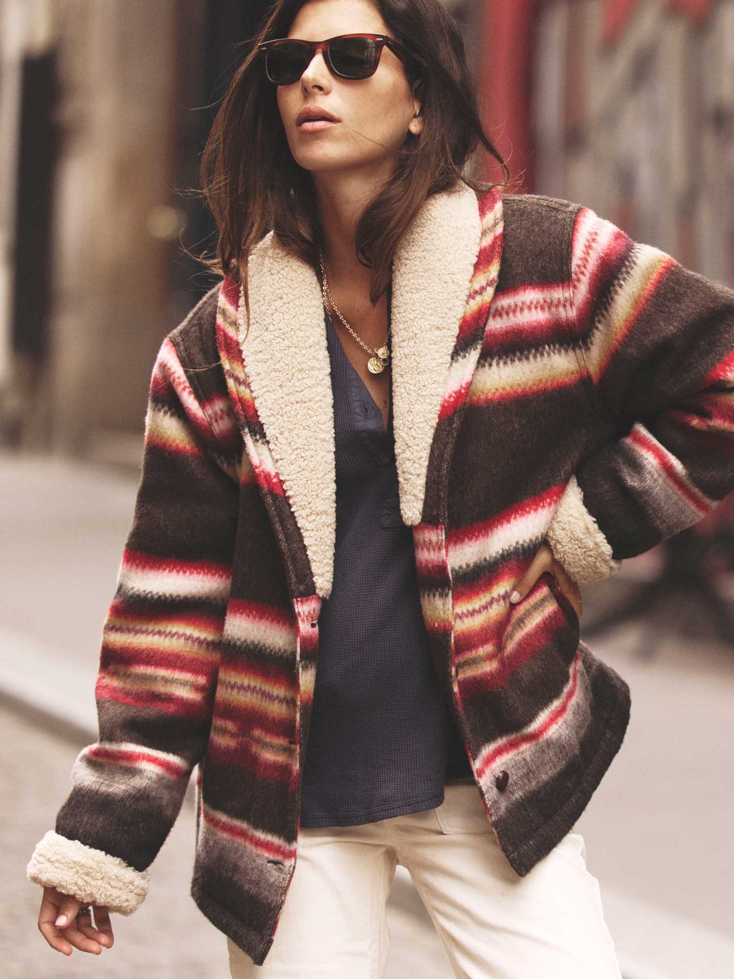 LM02 Jacket Cabine Stripe Lillie Jacket Cabine Stripe Lillie Jacket