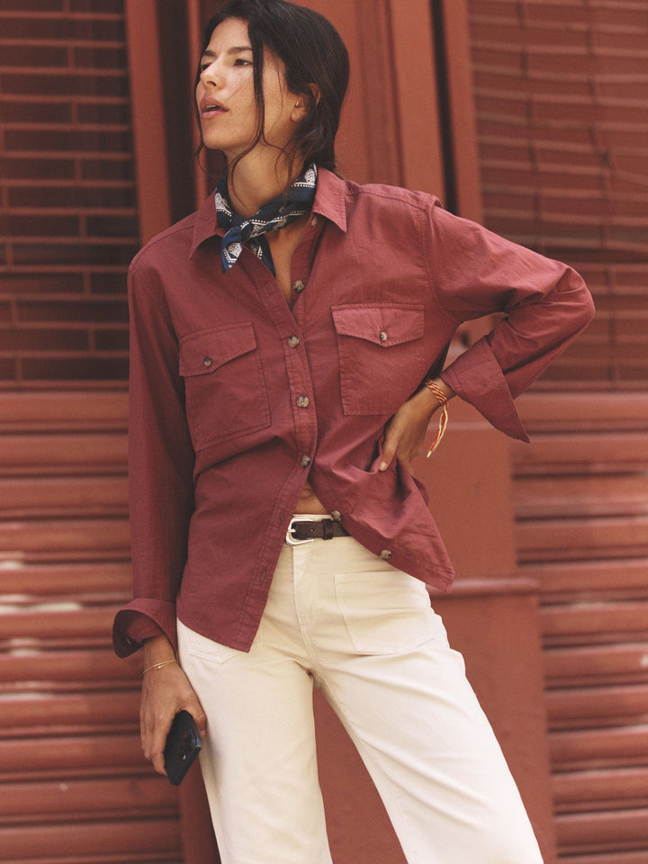 LM02 Shirt Russet Brown Caroline Shirt Russet Brown Caroline Shirt