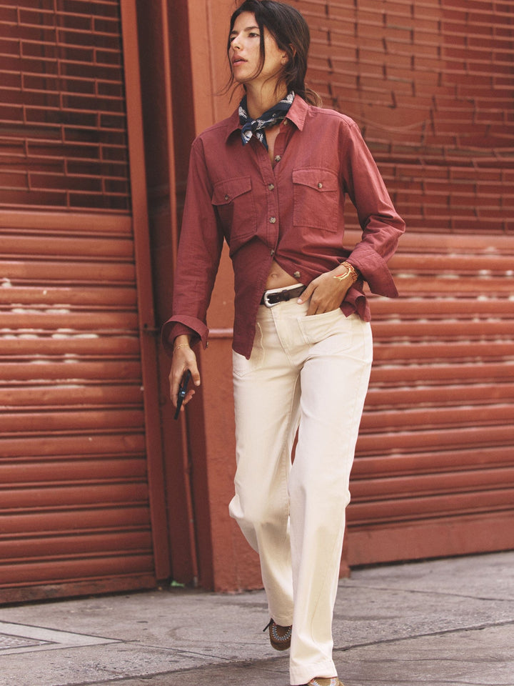 LM02 Shirt Russet Brown Caroline Shirt Russet Brown Caroline Shirt
