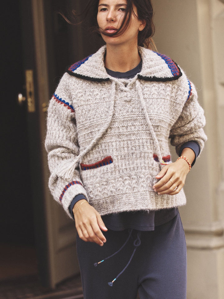 LM02 Sweater Gris Beatrice Sweater Gris Beatrice Sweater