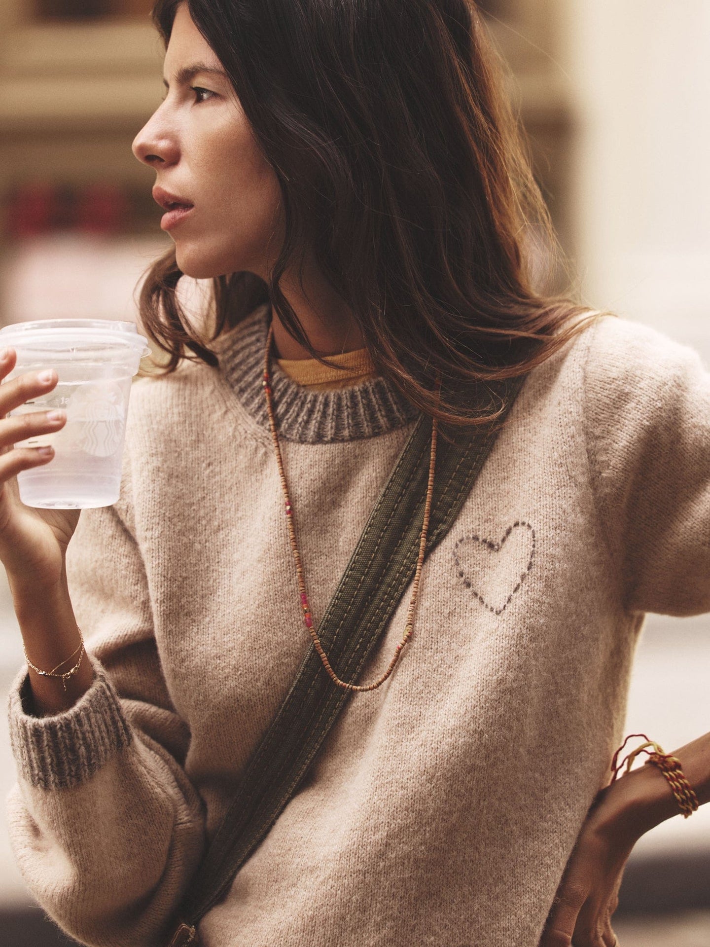 LM02 Sweater Vanille Valentin Sweater Vanille Valentin Sweater