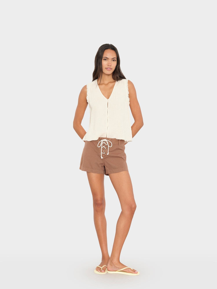 LM03 Short Cocoa Bean Davie Twill Short Cocoa Bean Davie Twill Short