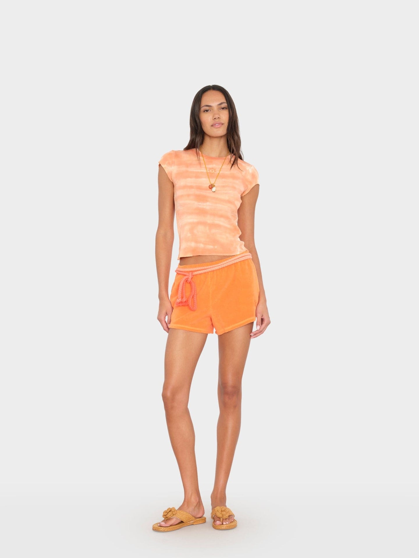 LM03 Sweatshort Mandarine Hub Terry Sweatshort Mandarine Hub Terry Sweatshort