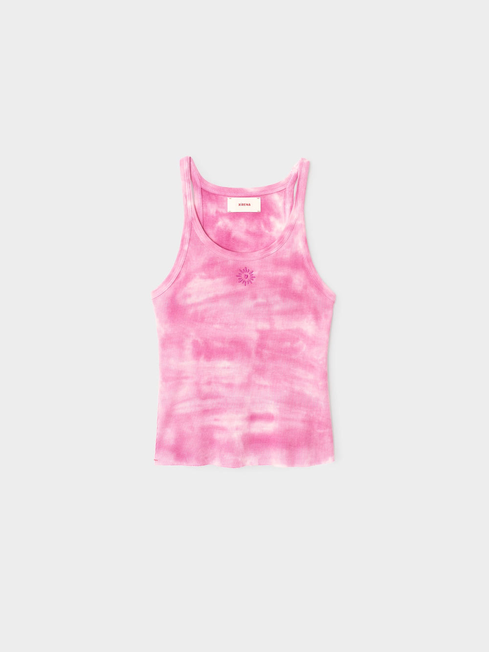 LM03 Tee Sunset Raspberry Beca Fine Rib Tank Top Sunset Raspberry Beca Fine Rib Tank Top