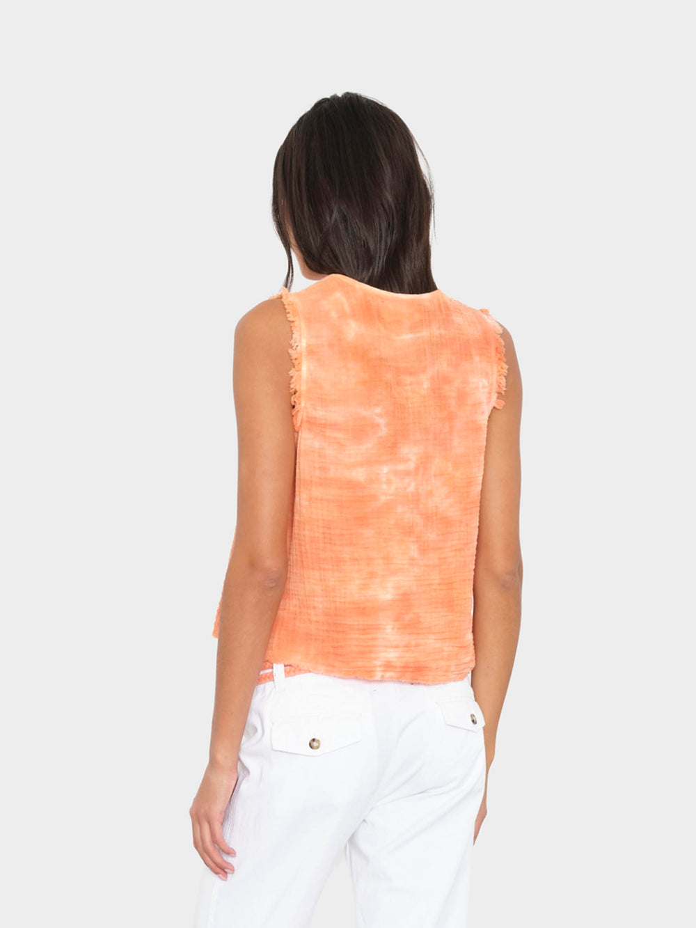 LM03 Top Sunset Orange Naomie Top Sunset Orange Naomie Top