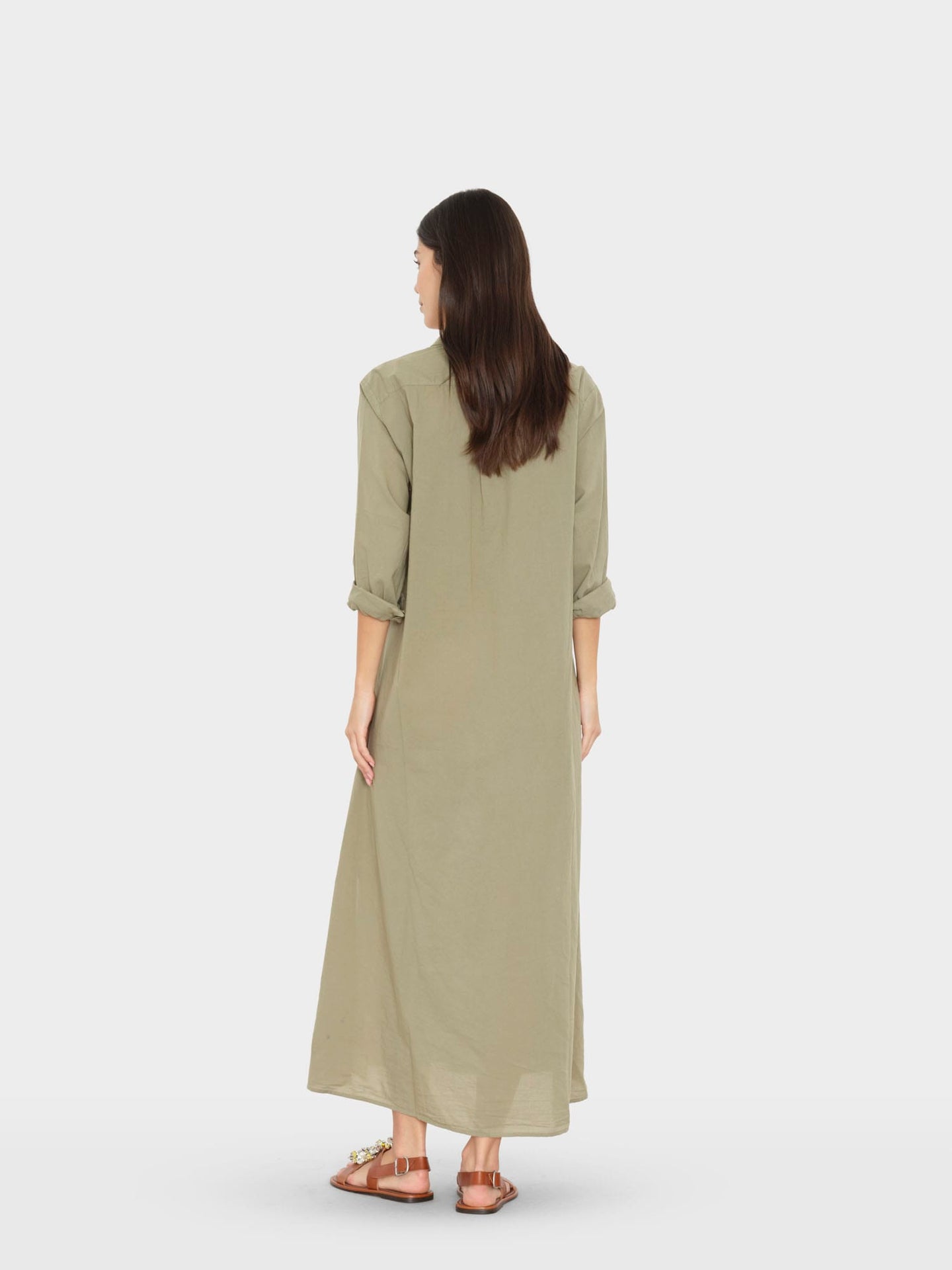 LN01 Dress Hand-Painted Dark Seagrass Boden Dress Hand-Painted Dark Seagrass Boden Dress