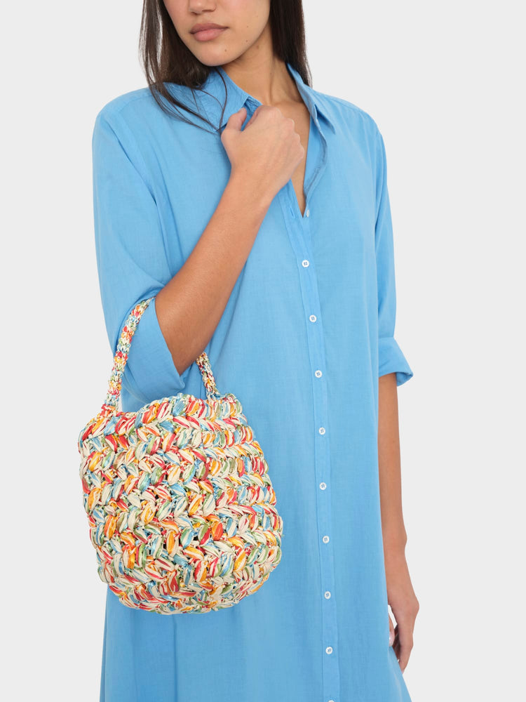 Maria La Rosa Bag One Size / Assorted Multicolor Micmac Bucket Bag M0MCM001-OS-ASST Multicolor Micmac Bucket Bag