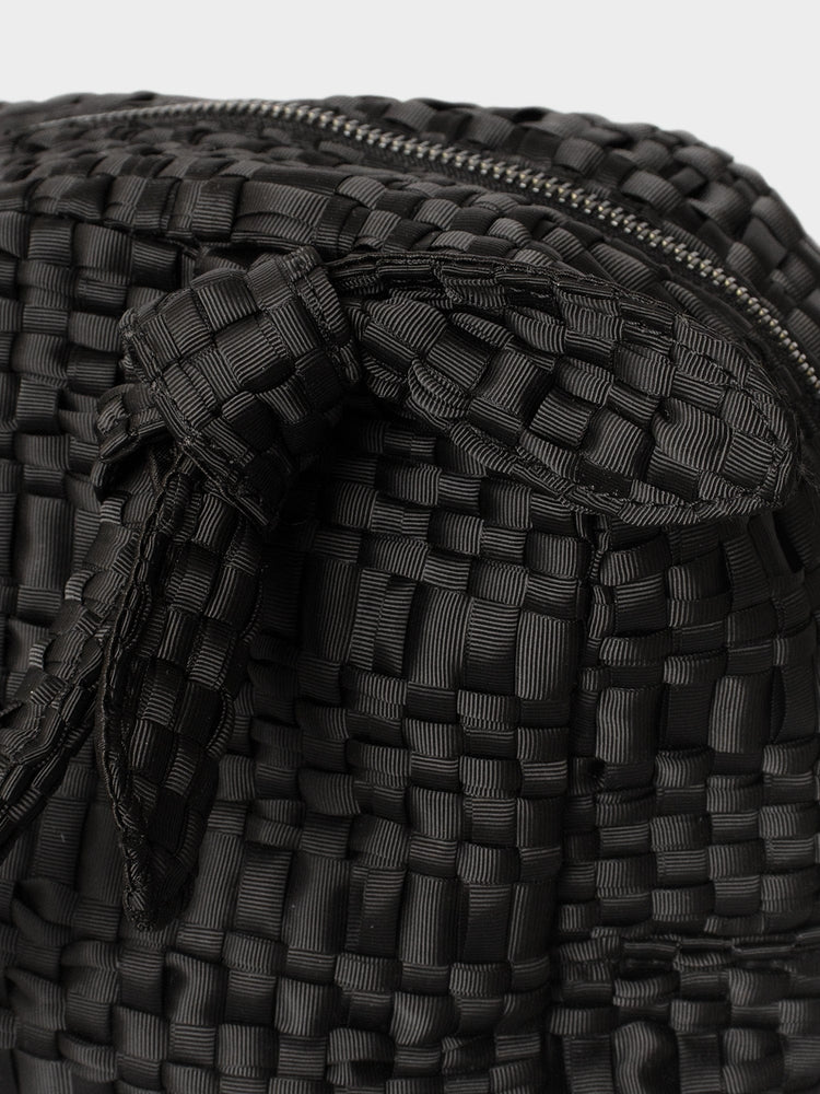 Maria La Rosa Bag One Size / Black Black Bow Bag M0BWB230-OS-BLK Black Bow Bag