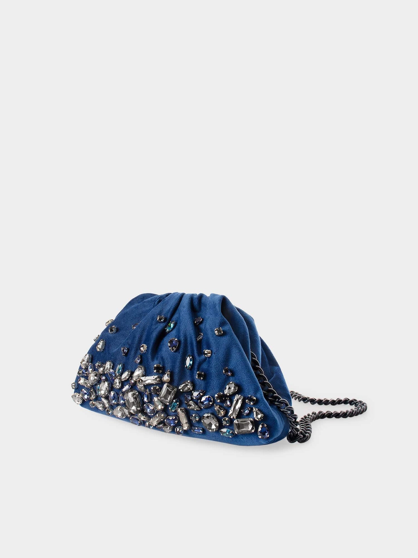 Maria La Rosa Bag One Size / Blue Blue Pepita Bag M0PTB120-OS-BLU Blue Pepita Bag