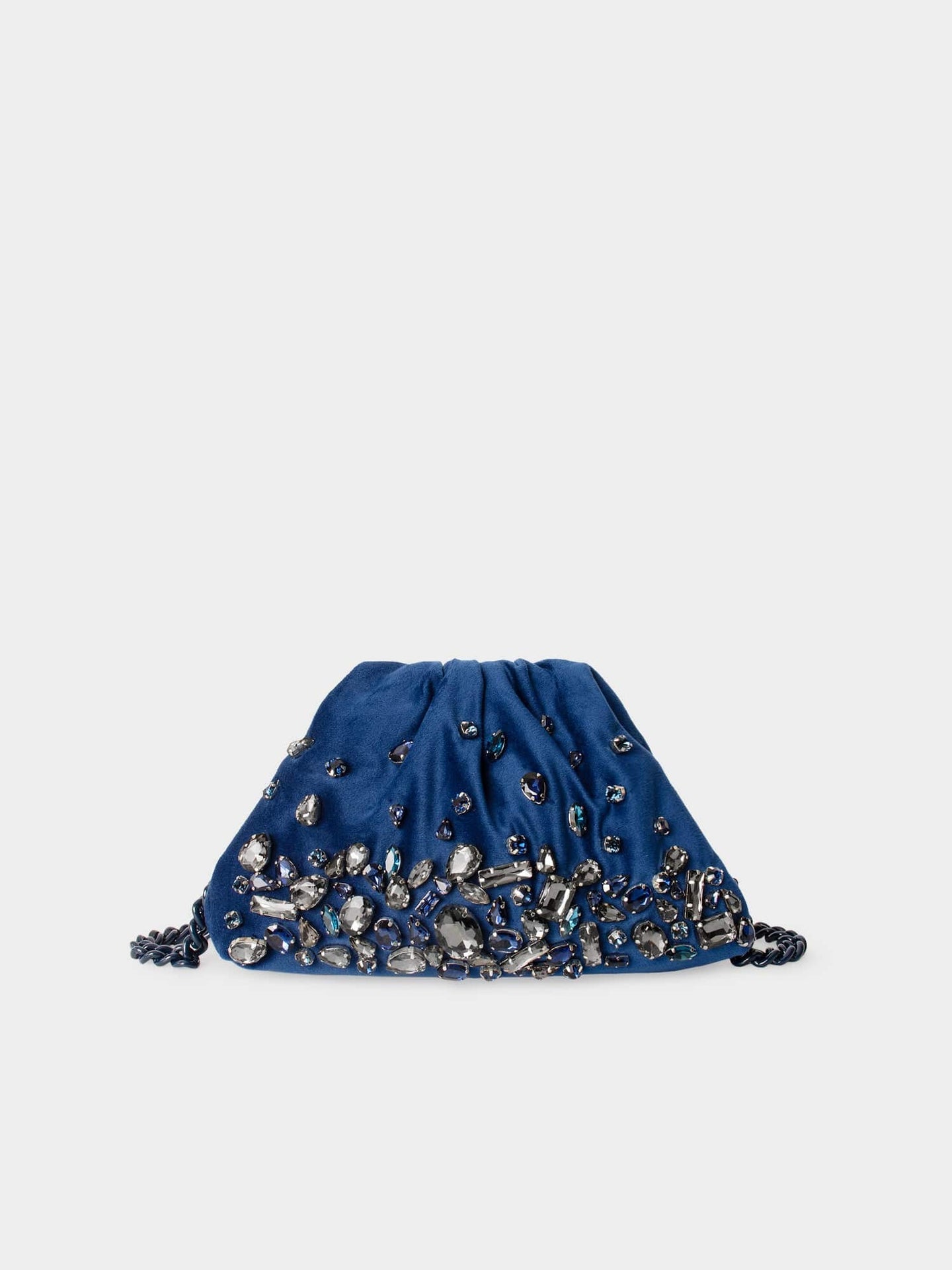 Maria La Rosa Bag One Size / Blue Blue Pepita Bag M0PTB120-OS-BLU Blue Pepita Bag