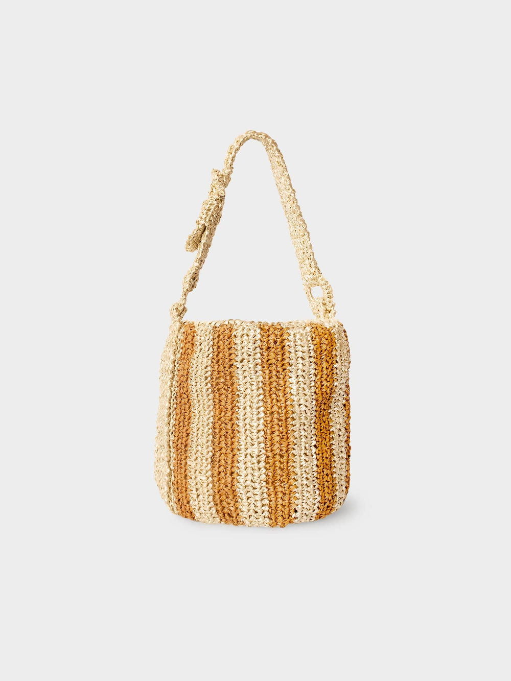 Maria La Rosa Bag One Size / Natural Natural Cheyenne Mini Bucket Bag M0CMB131-OS-NAT Natural Cheyenne Mini Bucket Bag