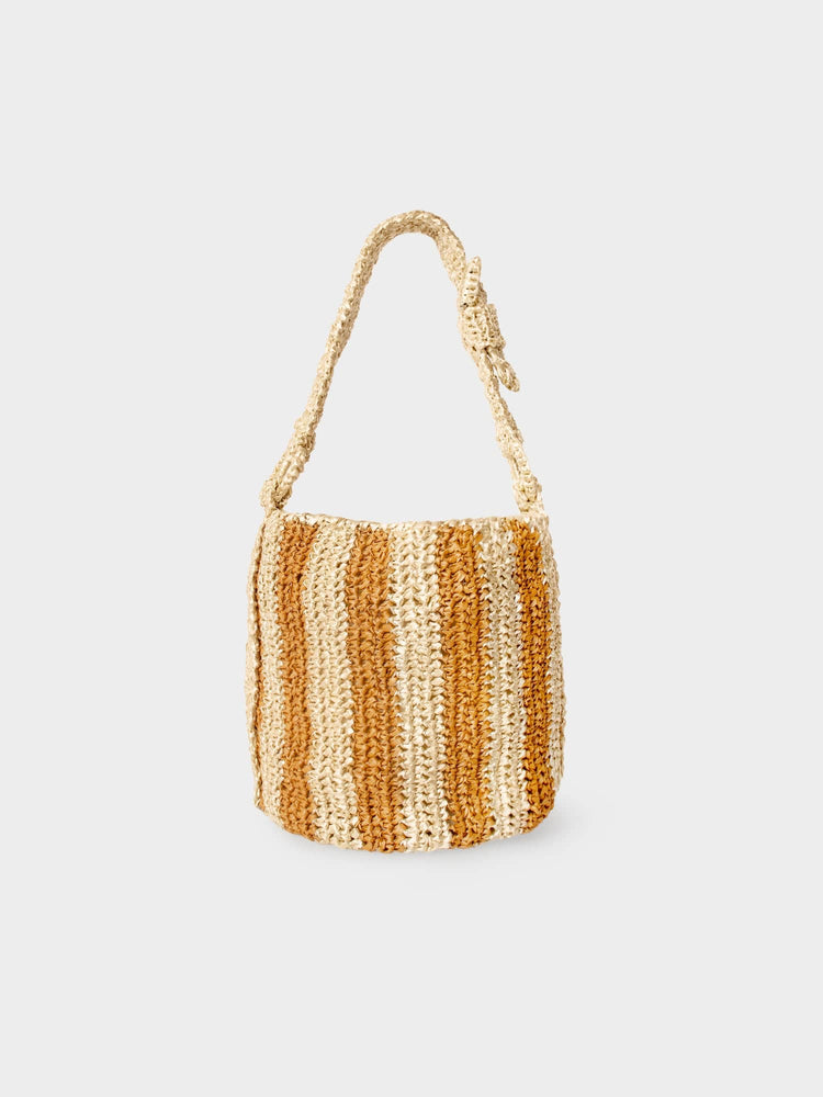 Maria La Rosa Bag One Size / Natural Natural Cheyenne Mini Bucket Bag M0CMB131-OS-NAT Natural Cheyenne Mini Bucket Bag