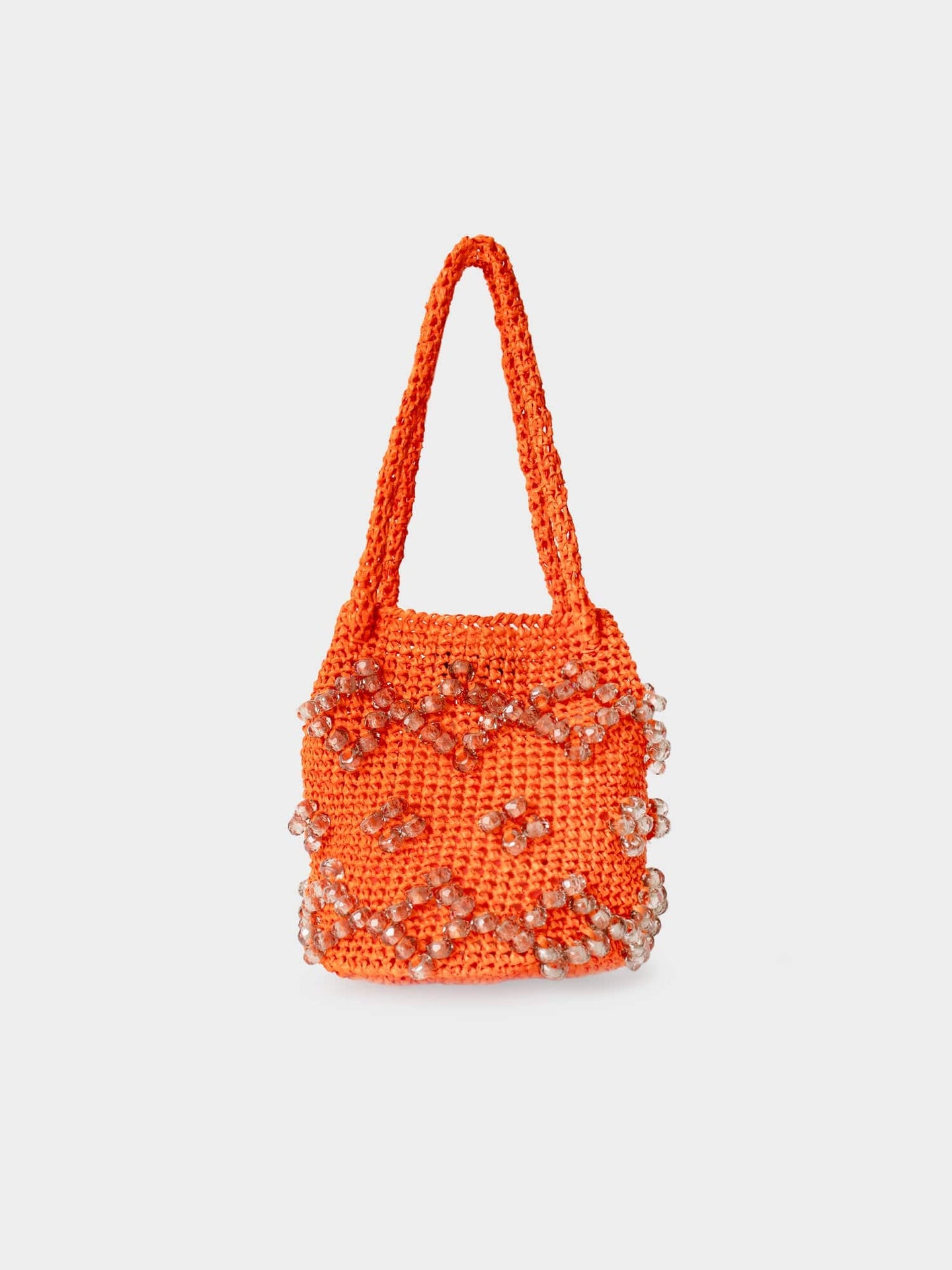 Maria La Rosa Bag One Size / Orange Orange La Gemmé Mini Bucket Bag M0LGB220-OS-ORG Orange La Gemmé Mini Bucket Bag