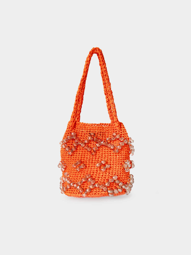 Maria La Rosa Bag One Size / Orange Orange La Gemmé Mini Bucket Bag M0LGB220-OS-ORG Orange La Gemmé Mini Bucket Bag