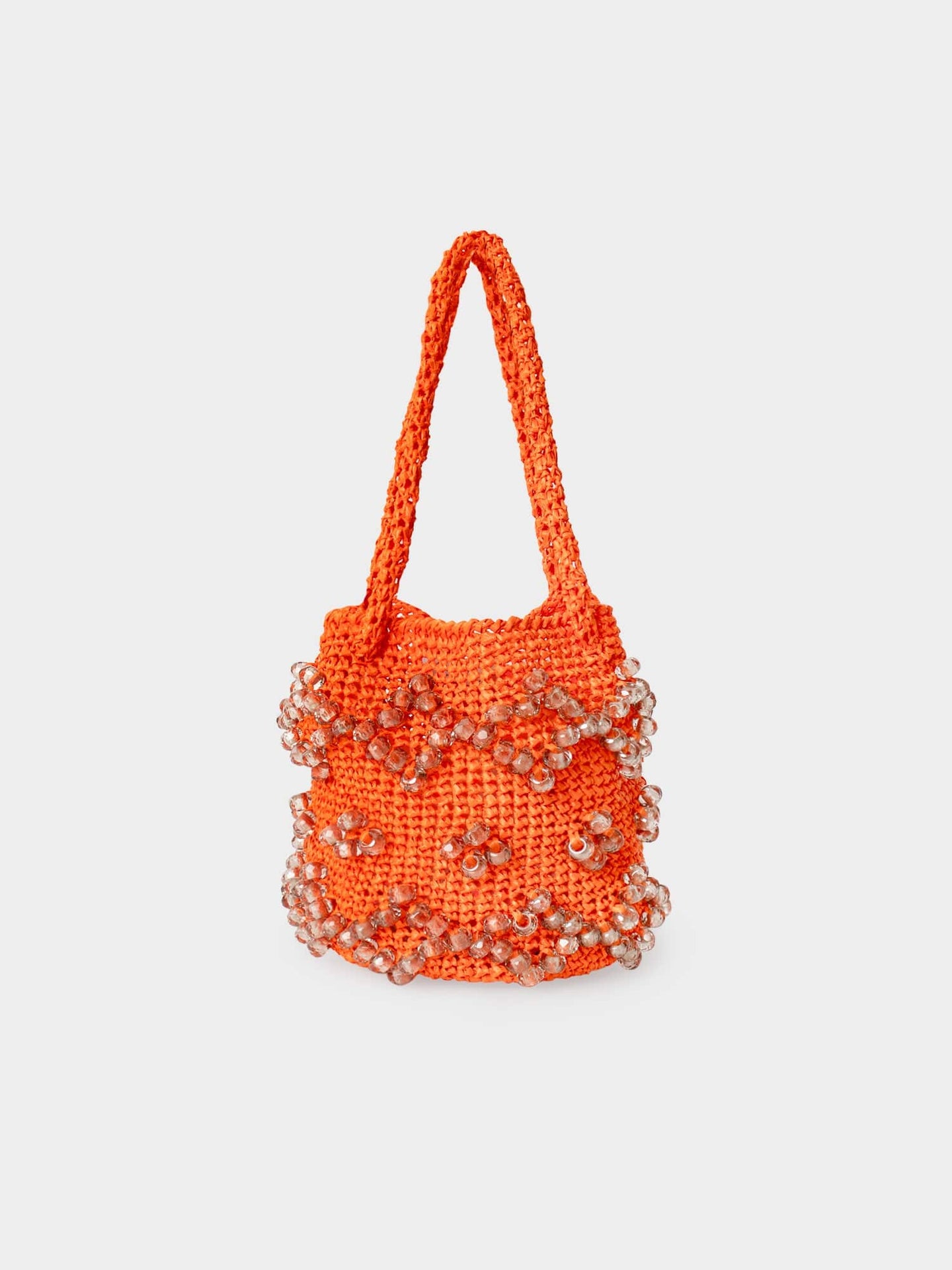 Maria La Rosa Bag One Size / Orange Orange La Gemmé Mini Bucket Bag M0LGB220-OS-ORG Orange La Gemmé Mini Bucket Bag