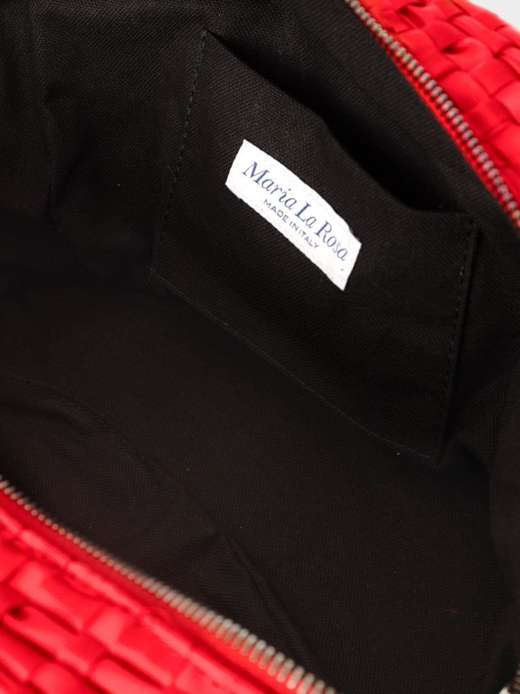 Maria La Rosa Bag One Size / Red Red Bow Bag M0BWB230-OS-RED Red Bow Bag