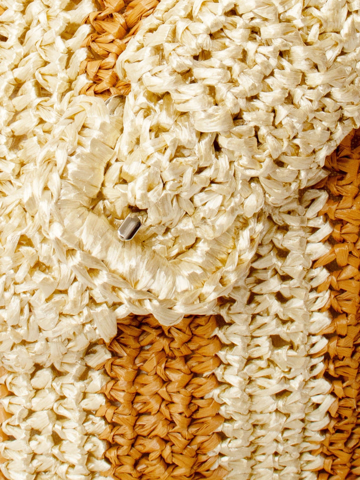 Maria La Rosa Handbag One Size / Natural Maria La Rosa Natural Cheyenne Mini Bucket Bag M0CMB131-OS-NAT Maria La Rosa Natural Cheyenne Mini Bucket Bag