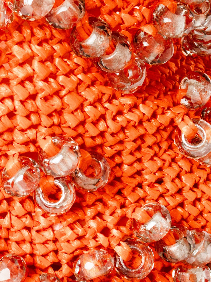 Maria La Rosa Handbag One Size / Orange Maria La Rosa Orange La Gemmé Mini Bucket Bag M0LGB220-OS-ORG Maria La Rosa Orange La Gemmé Mini Bucket Bag