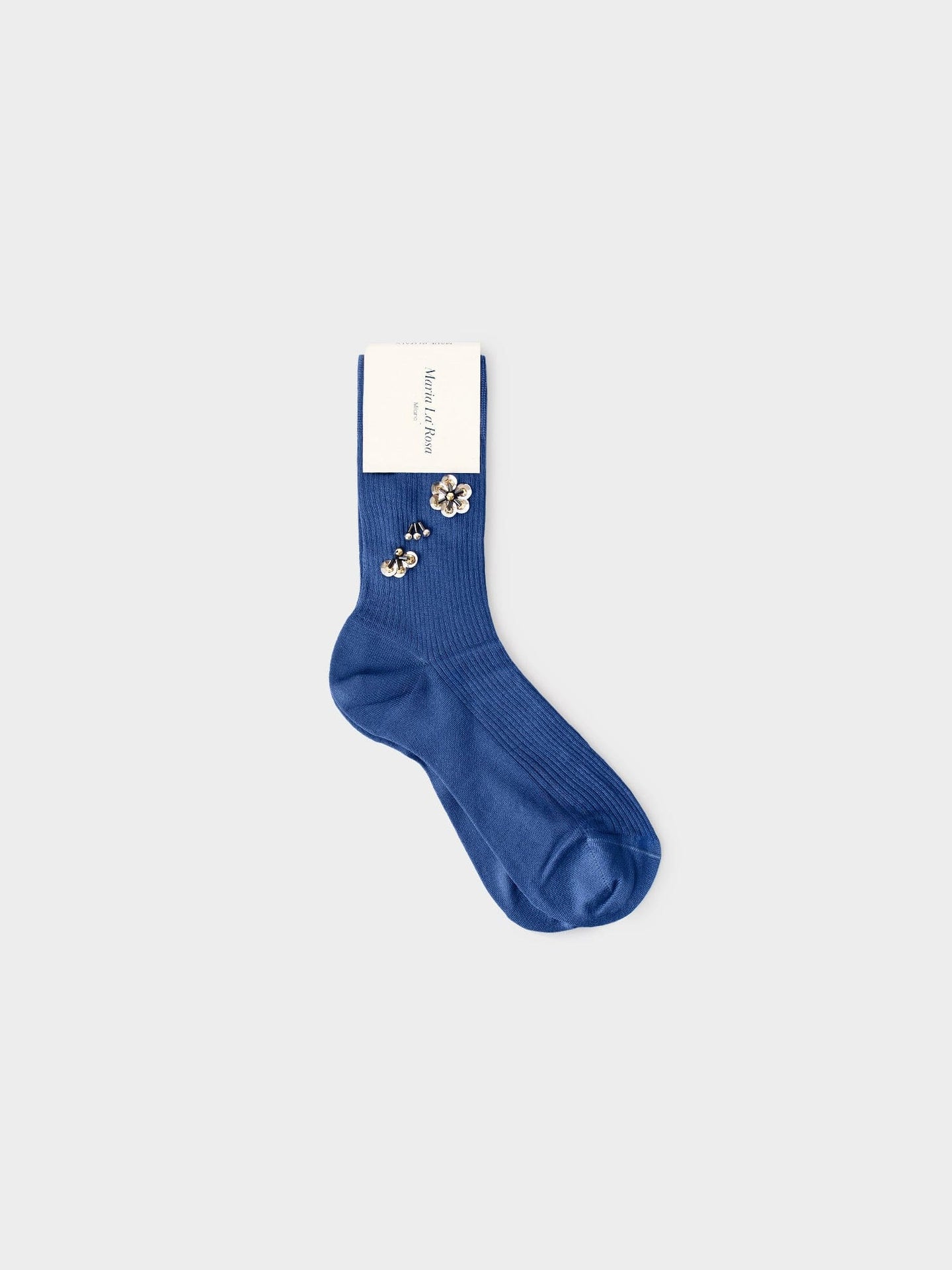 Maria La Rosa Socks One Size / Bluette Bluette Agathe Socks M9AGS150-OS-BLUET Bluette Agathe Socks