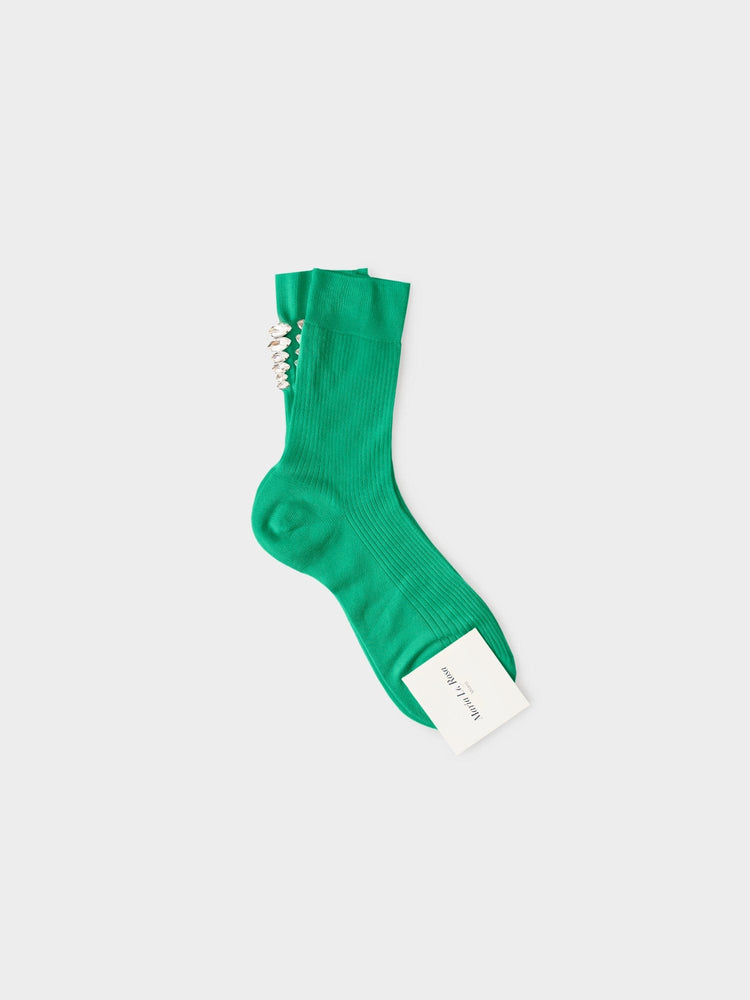 Maria La Rosa Socks One Size / Emerald Emerald Astronomic Socks M9ANS500-OS-ERLD Emerald Astronomic Socks