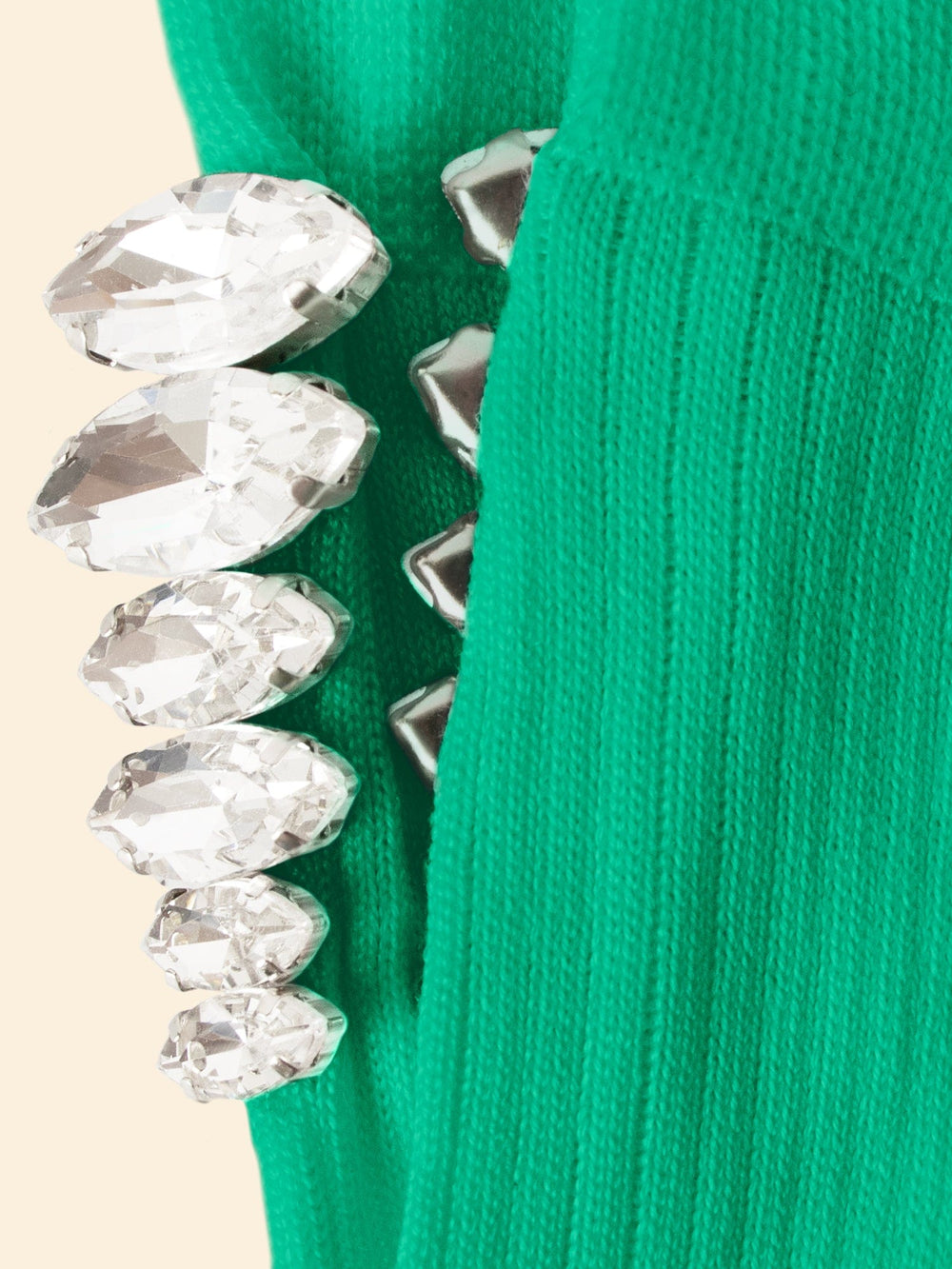 Maria La Rosa Socks One Size / Emerald Maria La Rosa Emerald Astronomic Socks M9ANS500-OS-ERLD Maria La Rosa Emerald Astronomic Socks