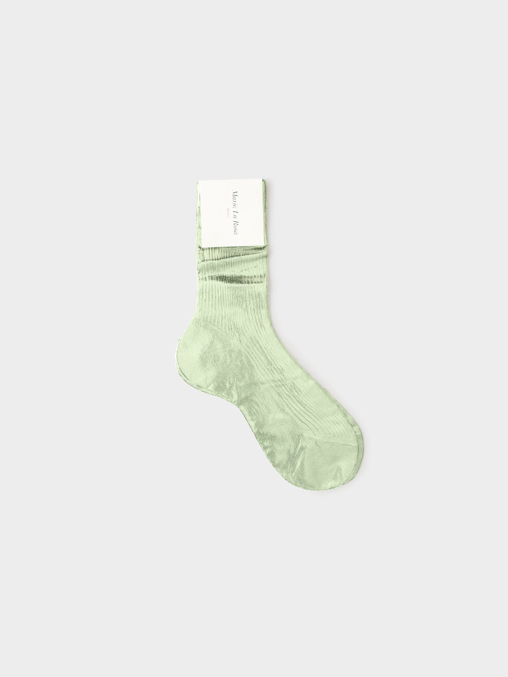 Maria La Rosa Socks One Size / Green Green Laminated Socks M9LMS790-OS-GRN Green Laminated Socks
