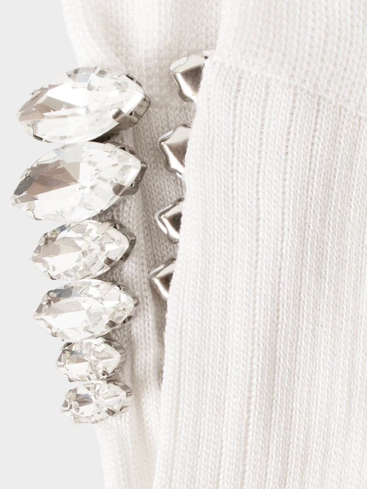 Maria La Rosa Socks One Size / Off White Off White Astronomic Socks M9ANS500-OS-OWHT Off White Astronomic Socks