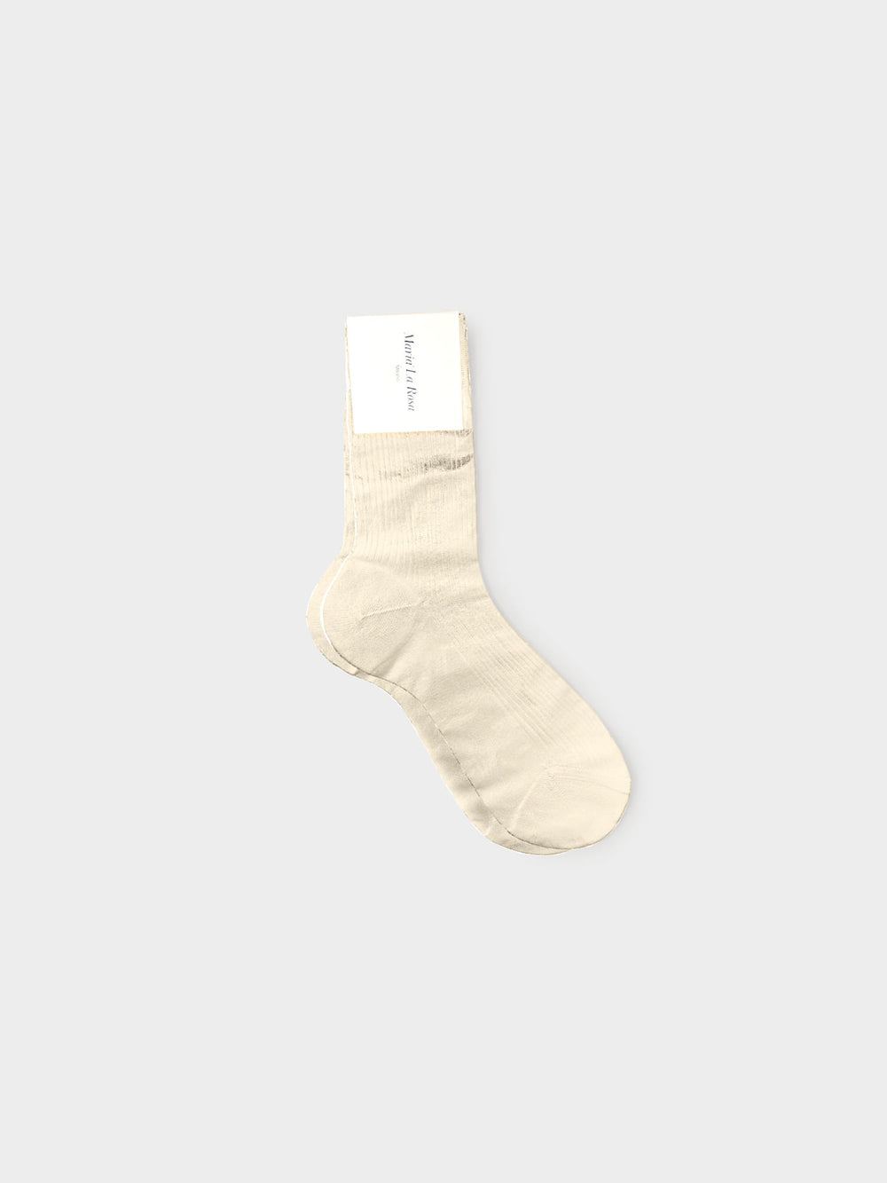 Maria La Rosa Socks One Size / Platinum Platinum Laminated Socks M9LMS790-OS-PLTM Platinum Laminated Socks
