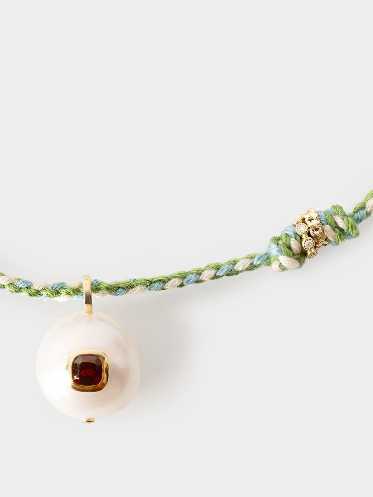 Pascale Monvoisin Necklace One Size / Garnet Garnet Eddie Necklace PM0EN000-OS-GNT Garnet Eddie Necklace