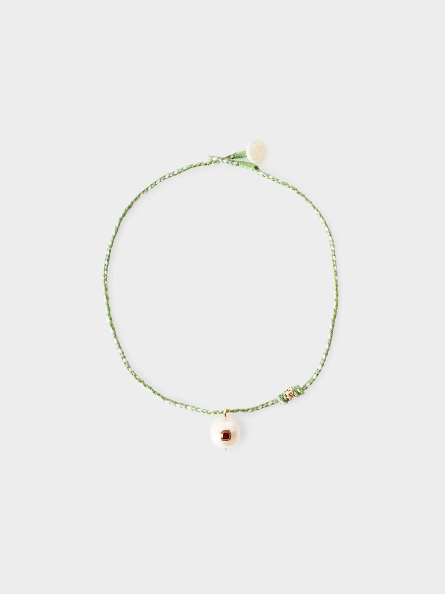 Pascale Monvoisin Necklace One Size / Garnet Garnet Eddie Necklace PM0EN000-OS-GNT Garnet Eddie Necklace