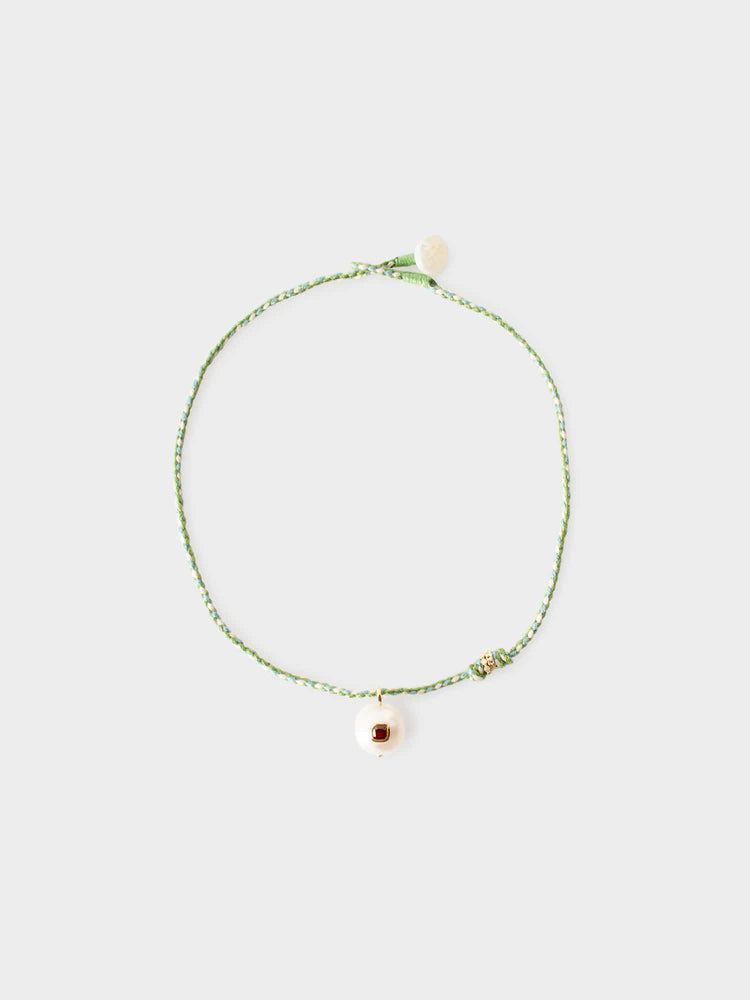 Pascale Monvoisin Necklace One Size / Garnet Garnet Eddie Necklace PM0EN000-OS-GNT Garnet Eddie Necklace