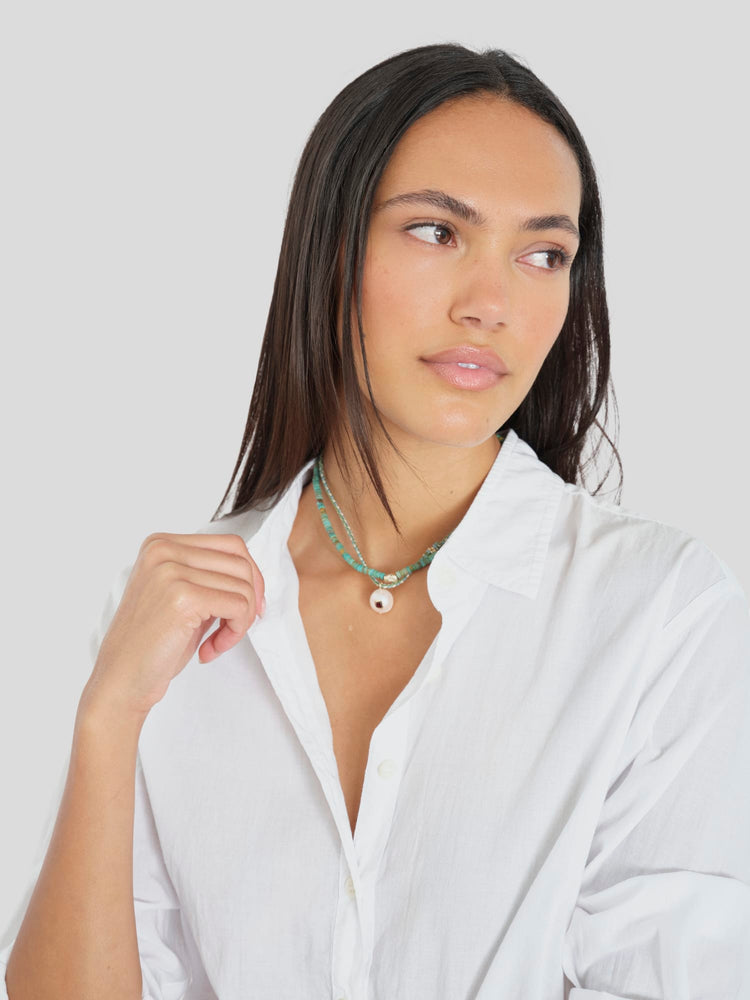 Pascale Monvoisin Necklace One Size / Garnet Garnet Eddie Necklace PM0EN000-OS-GNT Garnet Eddie Necklace