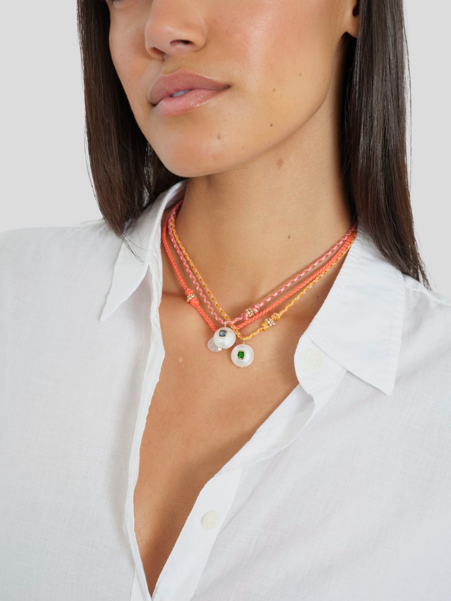 Pascale Monvoisin Necklace One Size / Moonstone Moonstone Holi Necklace PM0HN000-OS-MSN Moonstone Holi Necklace
