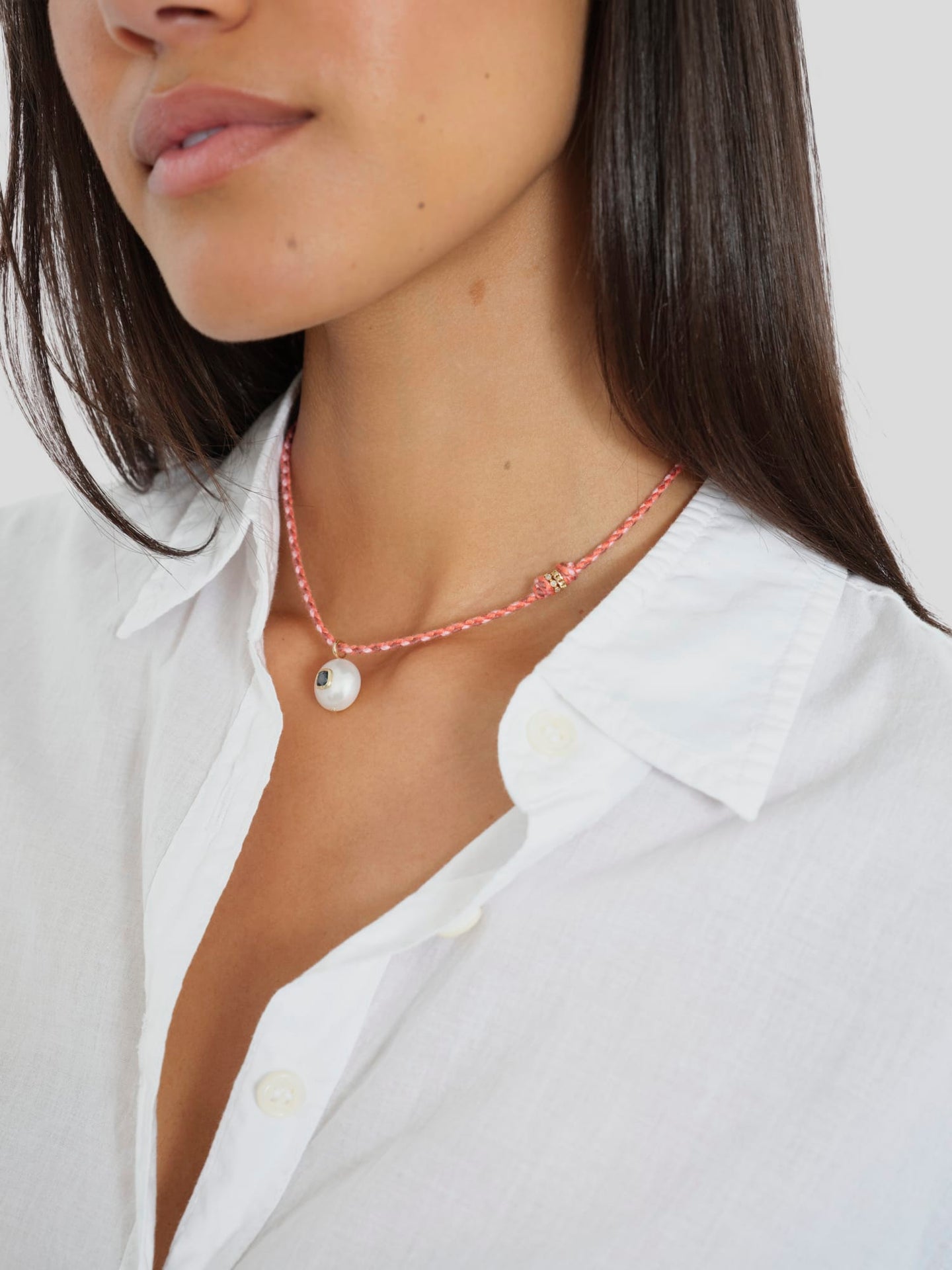 Pascale Monvoisin Necklace One Size / Topaz Topaz Eddie Necklace PM0EN000-OS-TPZ Topaz Eddie Necklace
