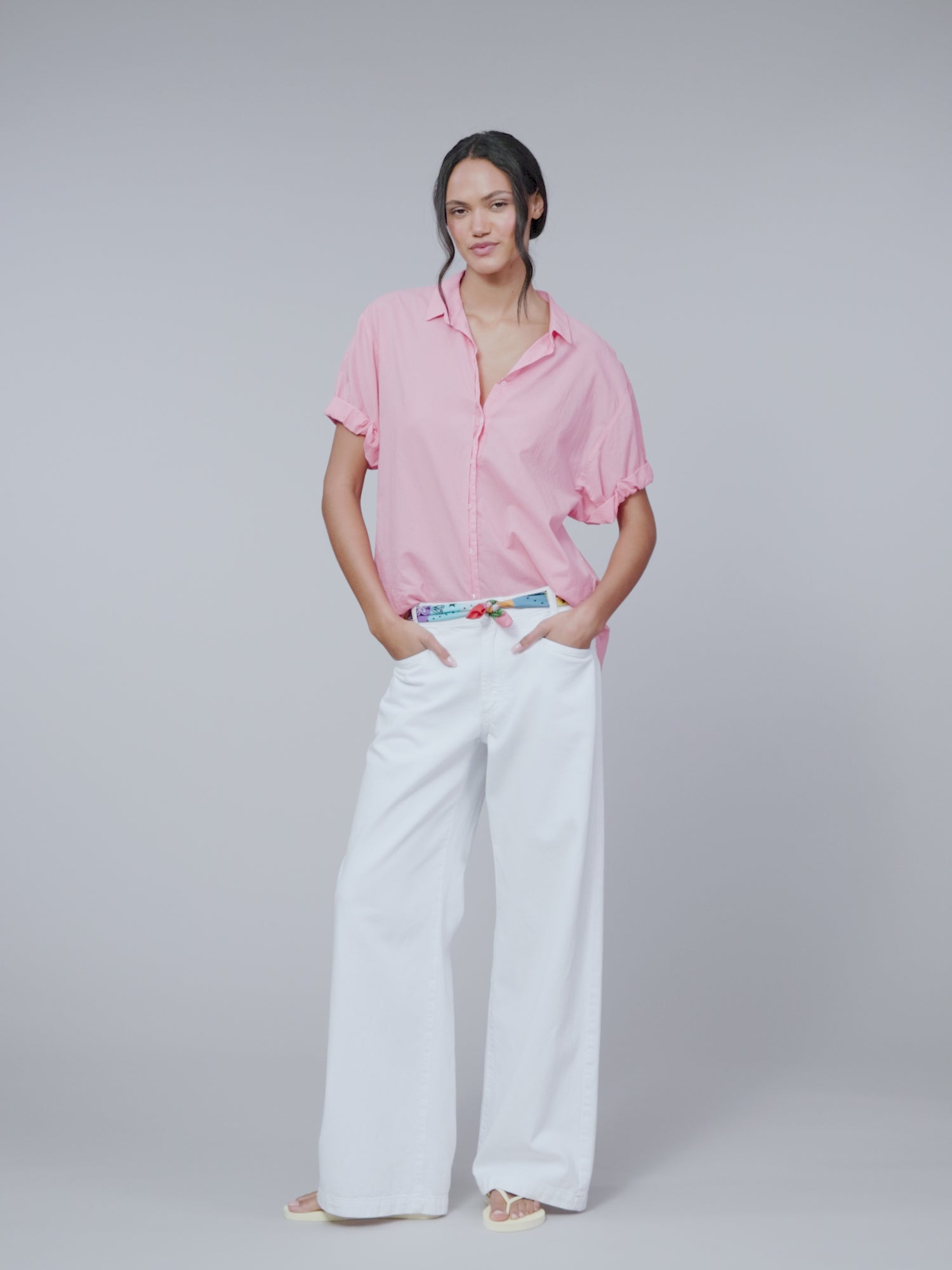 Hot Coral Channing Shirt