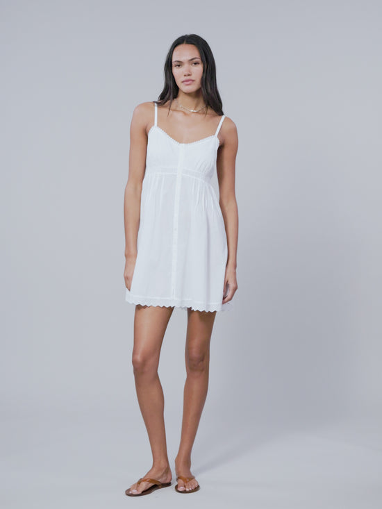 Blanc Anna Dress