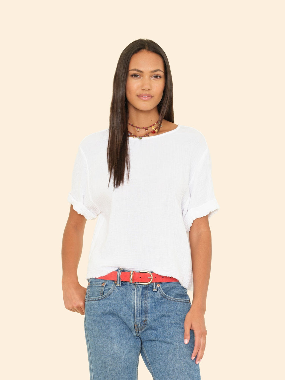 X2408 Top White Carson Top White Carson Top