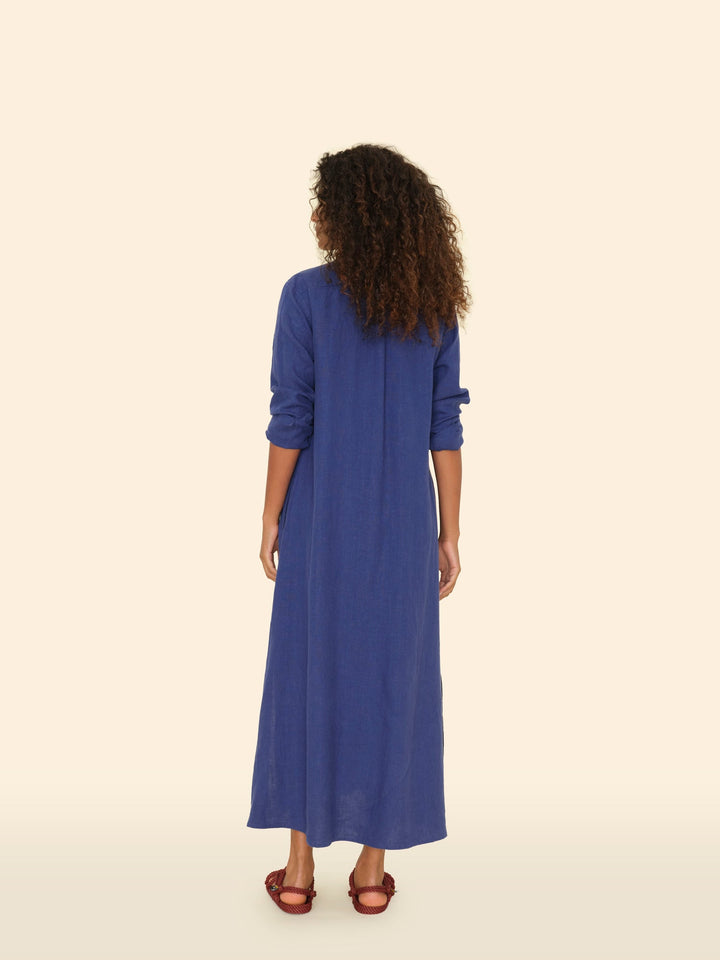 X2501 Dress Blueprint Boden Linen Dress Blueprint Boden Linen Dress