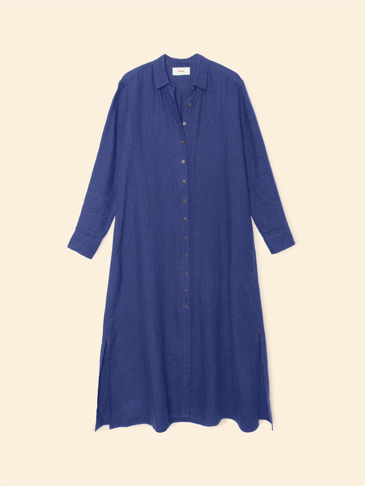 X2501 Dress Blueprint Boden Linen Dress Blueprint Boden Linen Dress