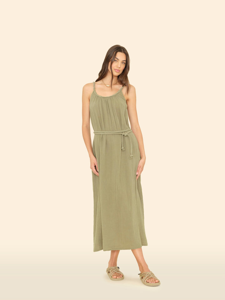 X2501 Dress Dark Seagrass Braiden Dress Dark Seagrass Braiden Dress