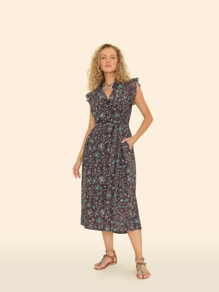 Ximena | Colorful V-Neck Dress