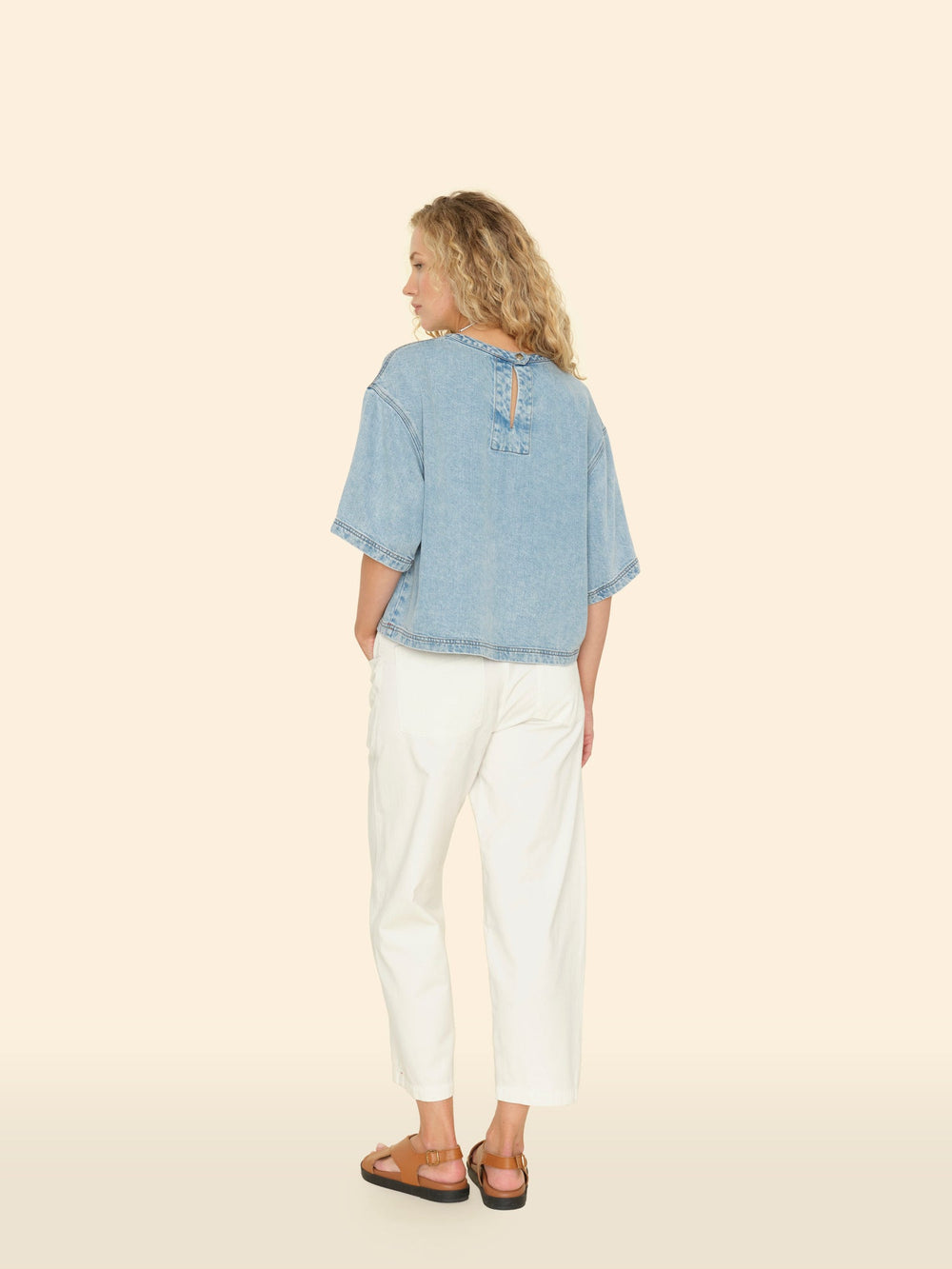 X2501 Pant Chalk White Baxter Twill Pant Chalk White Baxter Twill Pant