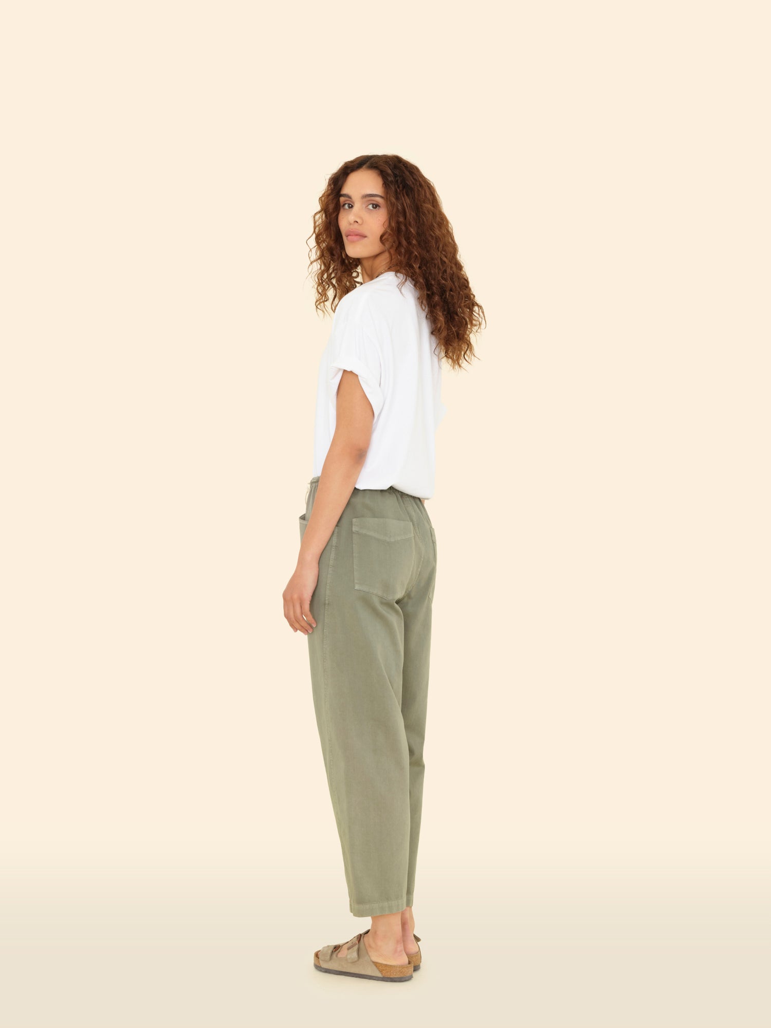 パンツ time is on CENTER PRESSED TWILL TROUSER 4c1eacca557e99aeae372b00506434
